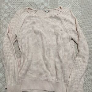 GAP Pink Crew Neck Sweater Soft Knit